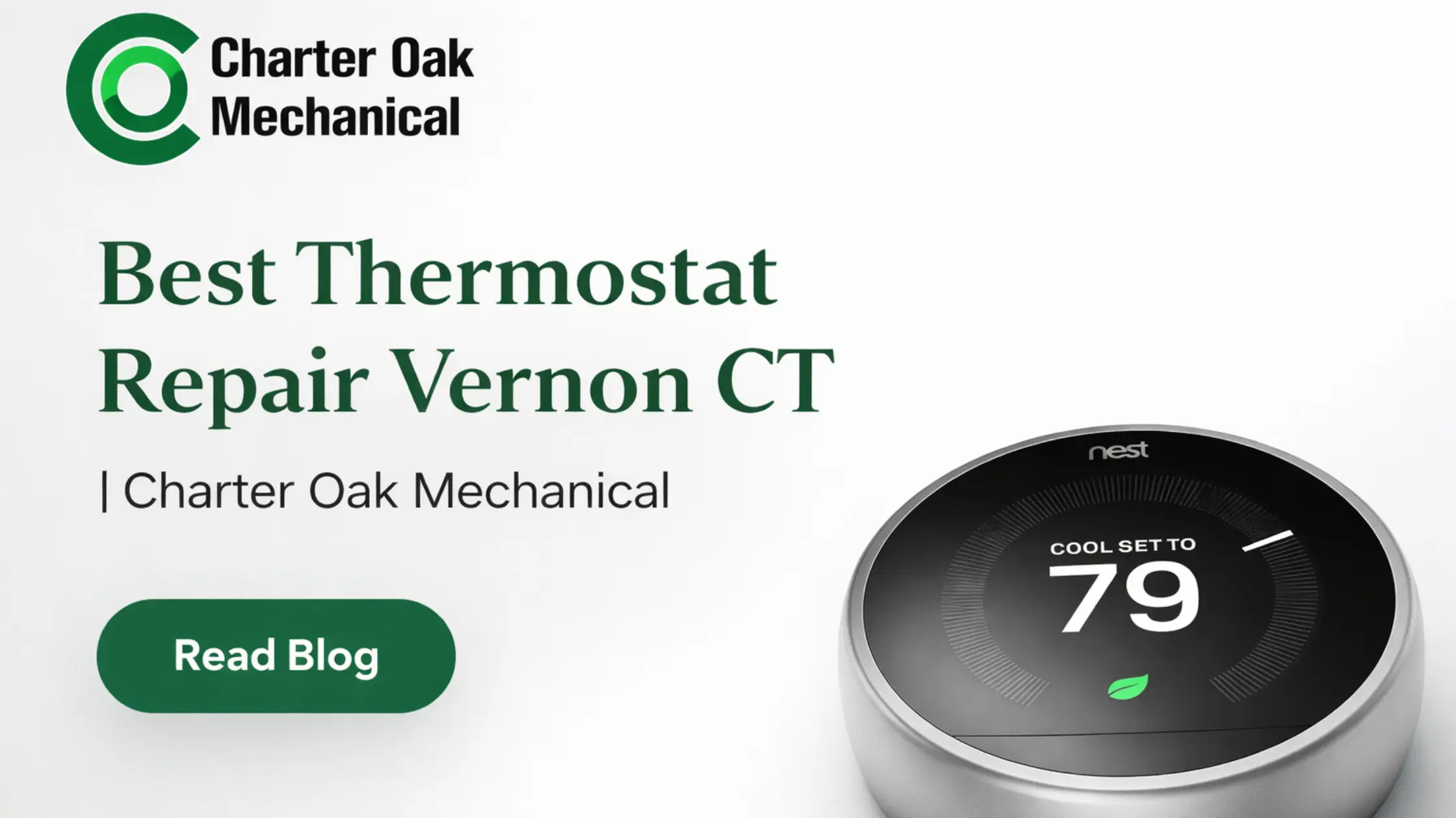 Looking for the Best Thermostat repair Vernon CT from Charter Oak Mechanical?