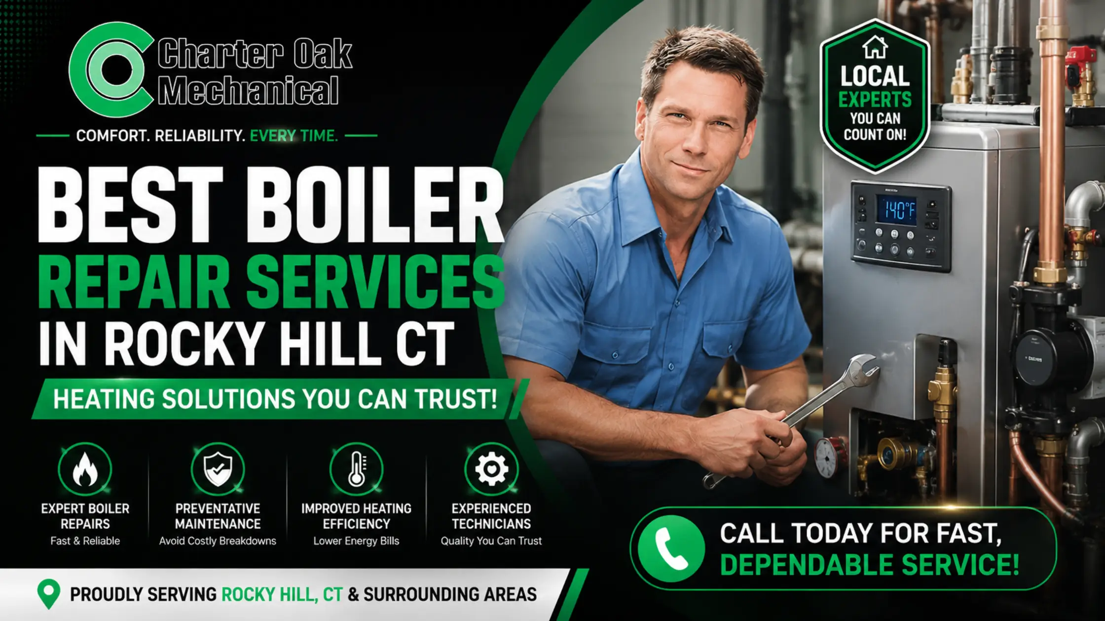 Key Benefits of Choosing Best boiler repair services for Safe Winter Heating Rocky Hill CT