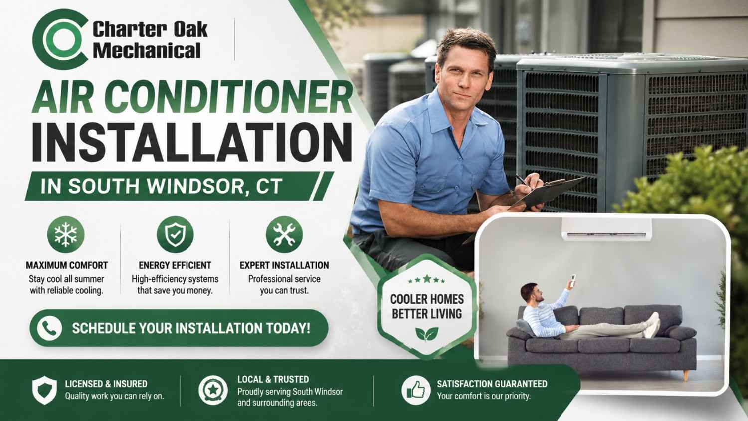 Smart Ways to Prepare Your Home for Air Conditioner Installation in South Windsor CT